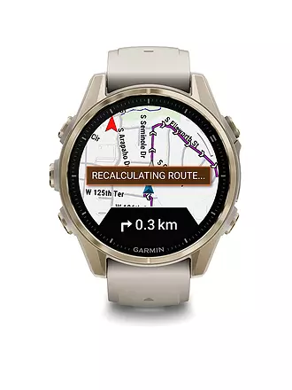 GARMIN | Smartwatch multisport GPS Fenix 8 Amoled Sapphire 43 mm | 